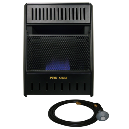 Procom Liquid Propane Ventless Ice House Heater - 10,000 Btu, T-Stat Co ML100TBAHR